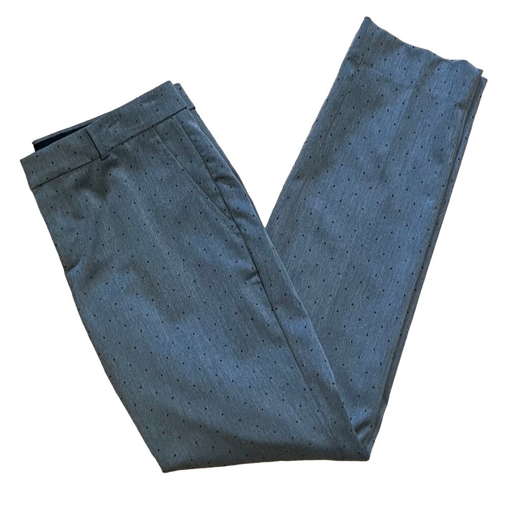 Banana Republic Ryan Fit Gray Dot Trouser Dress Pants 4
